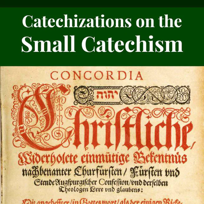 Catechizations on Luther's Small Catechism by Henry Jacob Schuh