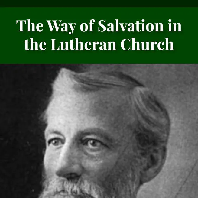 The Way of Salvation In The Lutheran Church by George Gerberding