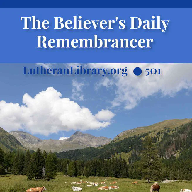 The Believer's Daily Remembrancer: Green Pastures for the Lord's Flock by James Smith