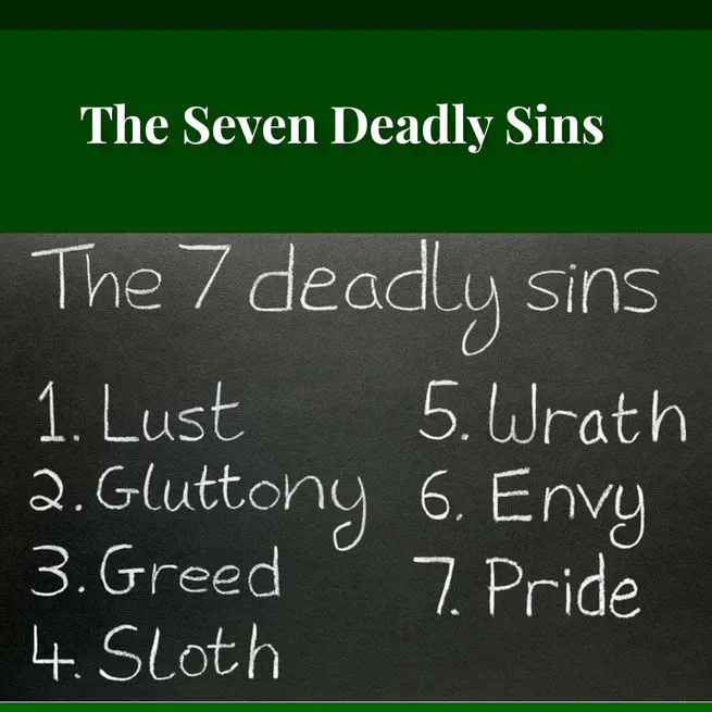 The Seven Deadly Sins by James Stalker