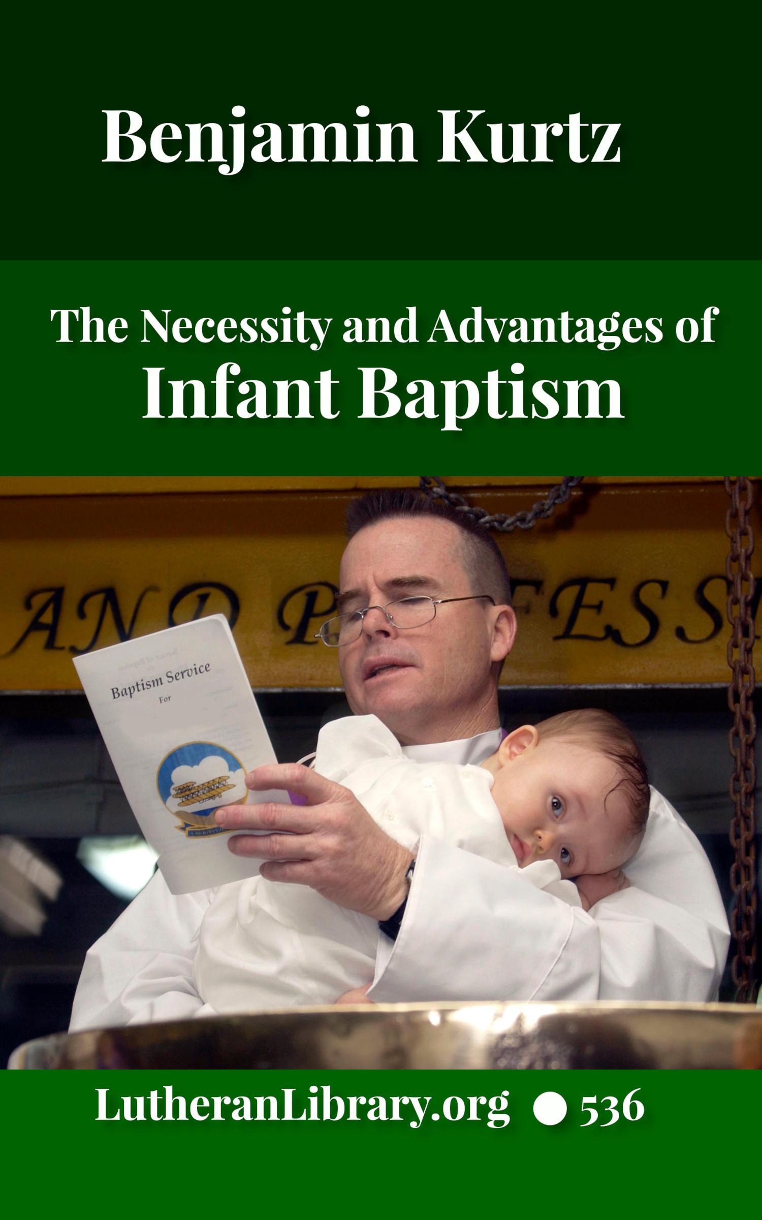 Sprinkling and Infant Baptism by Benjamin Kurtz | Lutheran Library ...