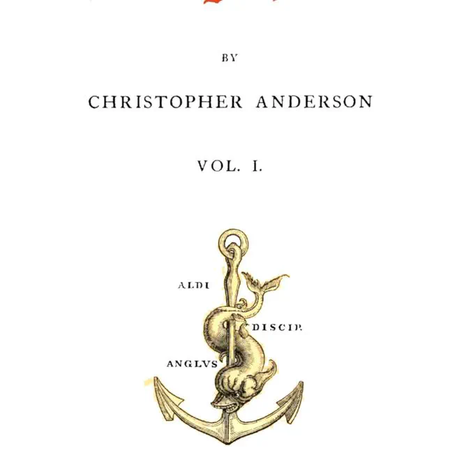 Annals of the English Bible by Christopher Anderson