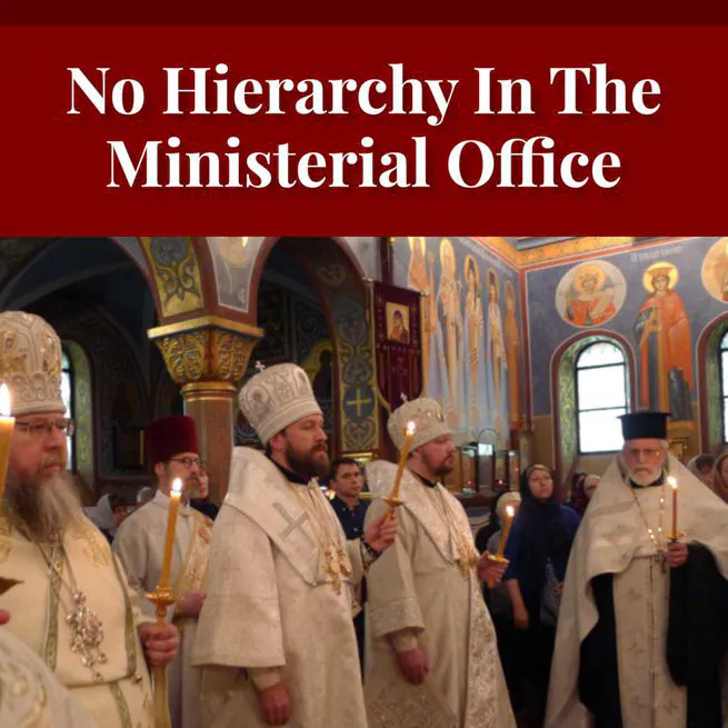 No Hierarchy In The Ministerial Office by D. Worley [Journal Article]