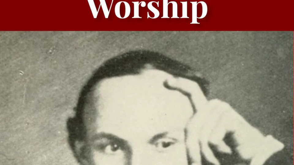 The Form of Public Worship Matters [quote]